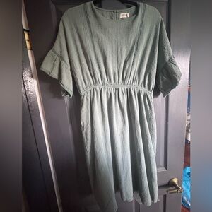 Roolee Textured Sage Blouse